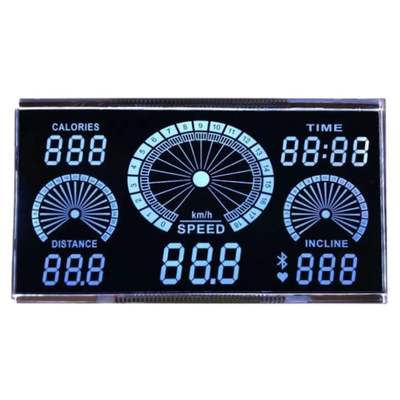 Custom Segment LCD Display voor vorkheftruck Cluster Gauge Number Display, Monochrome LCD Display