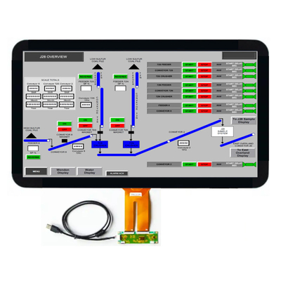 21.5 inch TFT LCD-scherm FHD 1920*1080 Resolutie LVDS Zonlicht leesbaar