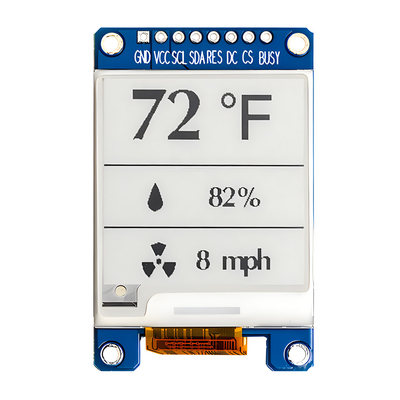 SPI E-Ink Display 1,5 inch Zwart en Wit 152x152 Punten 1,54" E-Paper Display