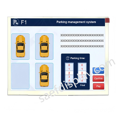 5.7-inch TFT IPS Display Module met 640x480 resolutie, 5000 Nits Helderheid en RGB-interface