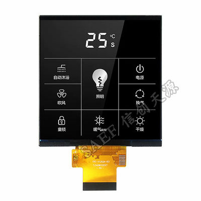 Kwaliteit  4" RGB And SPI Square LCD Display , TFT Touch Screen Module 480X480 Dots Resolution Display fabriek