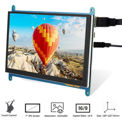 Raspberry PI 7 inch HDMI TFT LCD-scherm met capacitief touchscreen