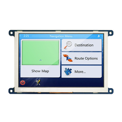 De Periodieke Interface van SPI IPS van 5 de Vertonings800x480 Punten van Duimtft lcd Automobielrang