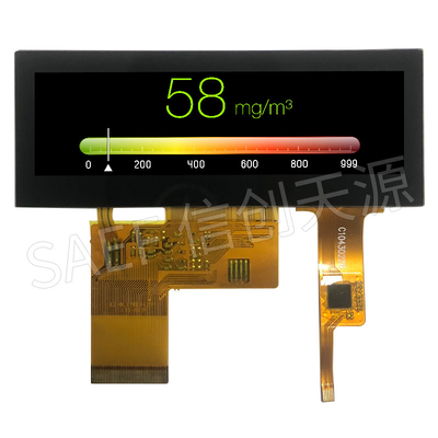 480x128 Module van 3,9 Duim RGB TFT LCD met Capacitief Touch screen 40 Speld