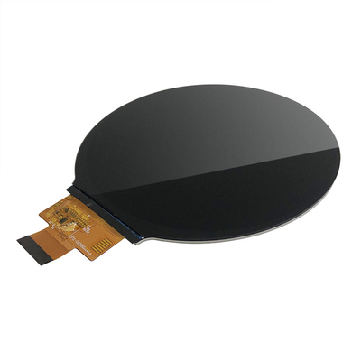 4 inch rond TFT LCD, cirkelvormig LCD met MIPI-interface, helderheid 500-1000 Nits voor dashboard