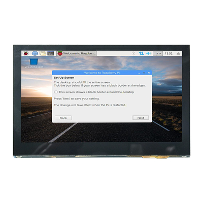 CTP 4,3 de Vertoning 800x480 van de Duimhdmi Framboos Pi Dsi Volledige het Bekijken Hoek