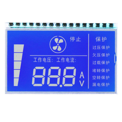Gepersonaliseerd segment scherm Bluetooth-luidspreker weergeeft temperatuur, spanning, stroom, zuurstofgenerator, segment LCD