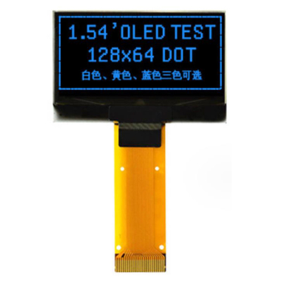 1.54 inch OLED SSD1309 Monochroom Display met parallelle en 4-draad SPI-interfaces