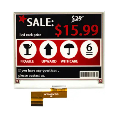 400x300 punten 4,2 inch statisch 3 kleuren E-ink Screen E-paper Label Ultra-low power E-paper