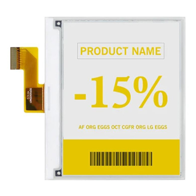 4.2 inch Kleur E-ink EPaper Display 400*300 punten Voor signage Lage stroomverbruik Ultra dunne display