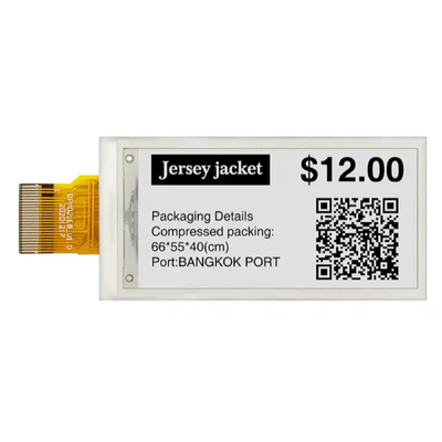 2.9 inch ESL Elektronisch E-papier Display Eink Digitaal Prijslabel