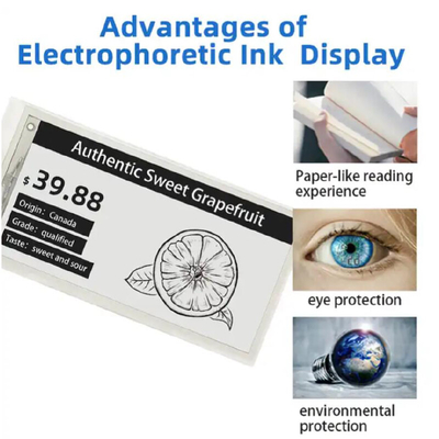2.9 inch ESL Elektronisch E-papier Display Eink Digitaal Prijslabel