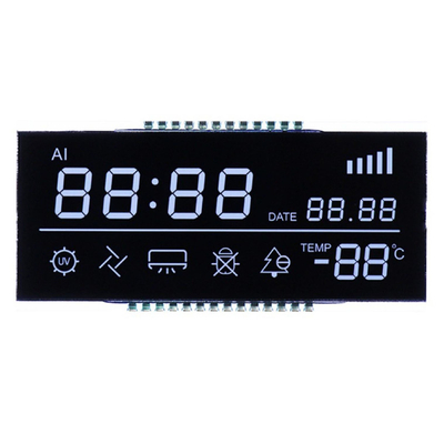 Aangepast TN LCD-paneel, Meter LCD met spanning, stroom, temperatuur, krachttekens/segmenten