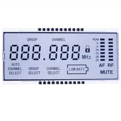 Aangepast TN LCD-paneel, Meter LCD met spanning, stroom, temperatuur, krachttekens/segmenten