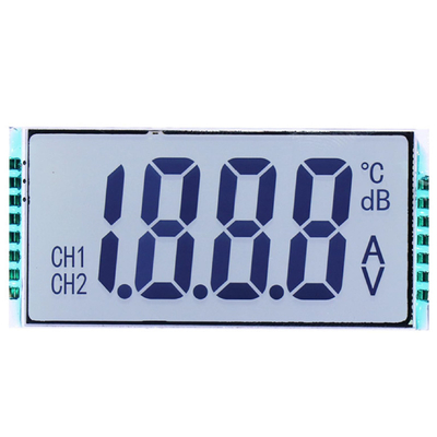7 segmenten LCD-scherm, 4 cijfers 8 cijfers 7 segmenten LCD, monochroom LCD-scherm, LCD-numeriek display