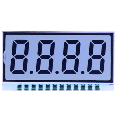 7 segmenten LCD-scherm, 4 cijfers 8 cijfers 7 segmenten LCD, monochroom LCD-scherm, LCD-numeriek display