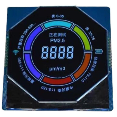 Custom Segment LCD Display voor vorkheftruck Cluster Gauge Number Display, Monochrome LCD Display