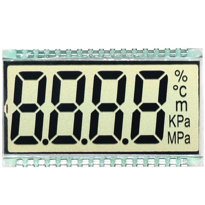 Aangepast TN LCD-paneel, Meter LCD met spanning, stroom, temperatuur, krachttekens/segmenten