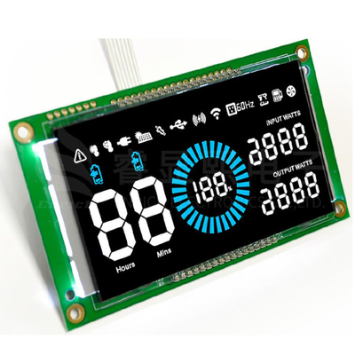 HT1621 Controller Segment Code LCD Display Module, Customise Segment LCD Display met achterlicht