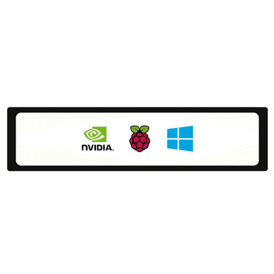 11.9 inch strip display voor reclame en signage ondersteunt raspberry pi jetson nano en windows