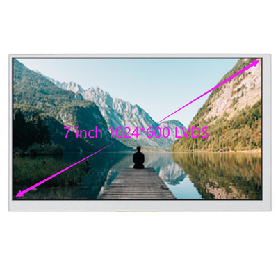 7 inch 1024x600 LVDS TFT LCD met CTP, PCAP Touch Screen 7 inch IPS