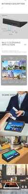 10.1 inch Touch Wifi Android All-In-One Tablet Pc 1280*800 Ips Full Angle Landscape Type Voor oproepen
