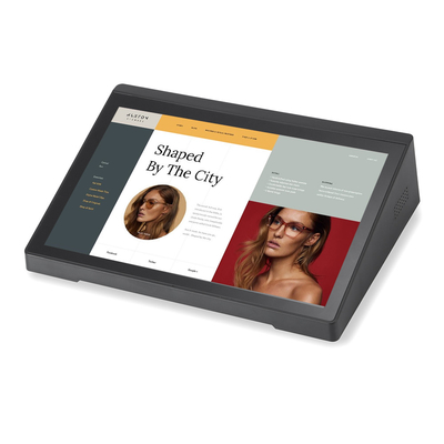 8 inch oproepapparaat Horizontaal Android All In One Machine 1280*800 Ips Scherm Met Wifi Bluetooth
