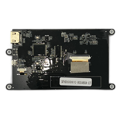 5 inch TFT LCD-scherm China Fabrikant 800*480 IPS RGB-interface met PCAP