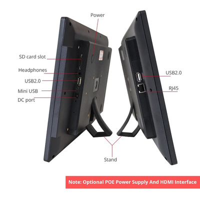 15.6' Indoor Interactieve Lcd Digital Signage Display Commerciële Reclame Video Media Player Android Wifi All In One