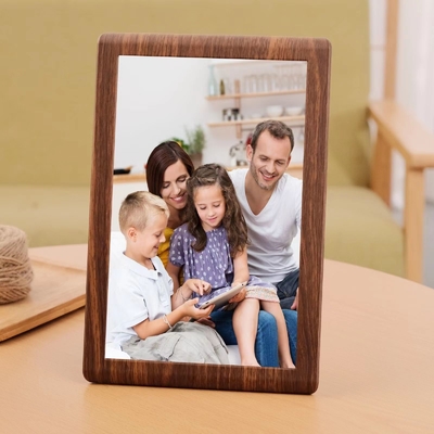 10.1-inch WiFi digitaal fotoraam 1280x800 IPS-scherm, automatisch draaiende foto's en video's