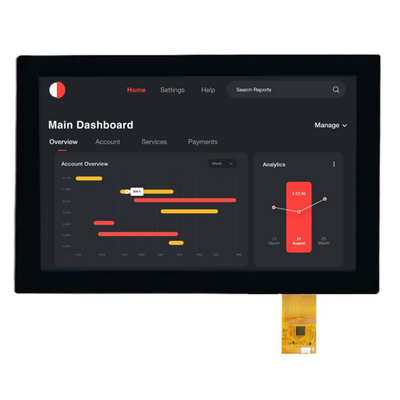Hoge helderheid 1000Nits 15,6 inch IPS TFT LCD Display FHD resolutie met EDP-interface