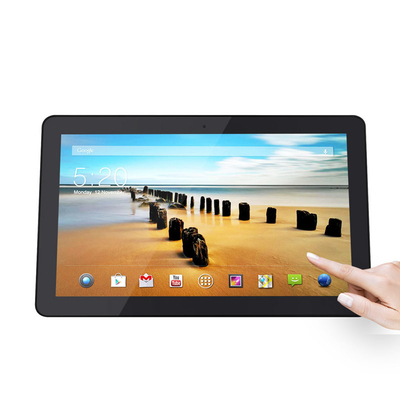 15.6 inch Multi Touch Display 1920*1080 Ips Full HD Android Wifi All In One PC Met Rj45 Poe Port