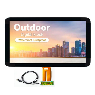 Zonlicht leesbaar 21,5 inch TFT LCD-scherm met USB-touchscreen, China Industrial TFT-scherm 21,5 inch