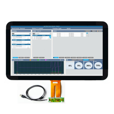 PCAP TFT Display 21,5 inch FHD 1920*1080 Resolutie, LVDS 21,5 inch TFT LCD Display met ingebouwde LED-achterlichtdriver