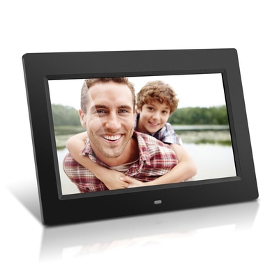 10.1 inch digitaal fotoraam 1024x600 Loop video afspelen met 7 knoppen ondersteunt bewegingssensor