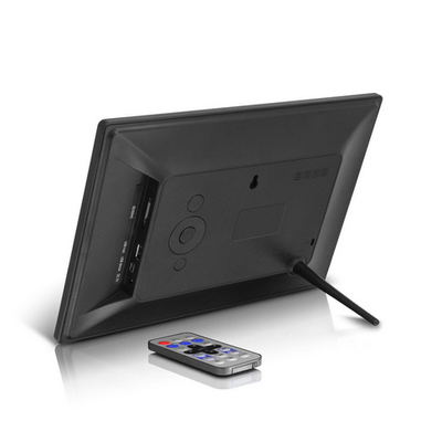7 inch digitaal fotoraam met knop voor reclame met Loop Video-functie