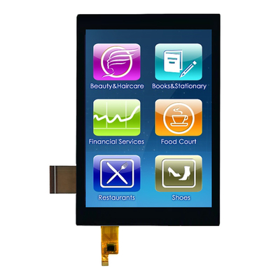 PCAP TFT-scherm 4 inch (3,97"), 4 inch TFT LCD SPI+RGB-interface IPS capacitief touchscreen
