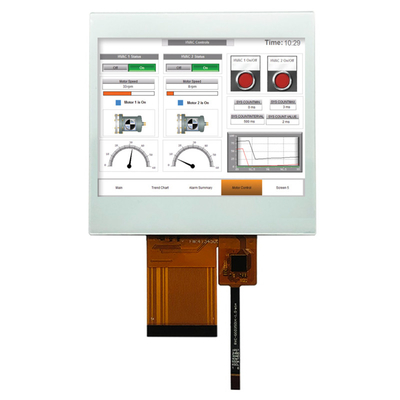 3.5" TFT LCD Touch Screen Display RGB 320x240 Landschap 54 Pin Met capacitieve touchscreen