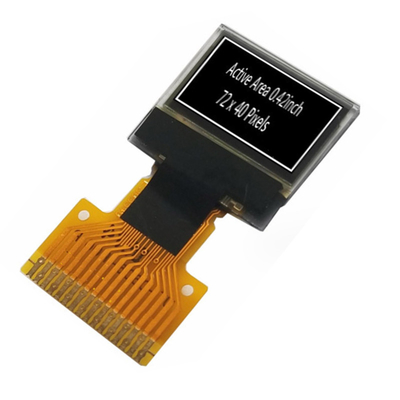 0.42 inch OLED Display Module 72x40, OEL Display Module 0,42 inch