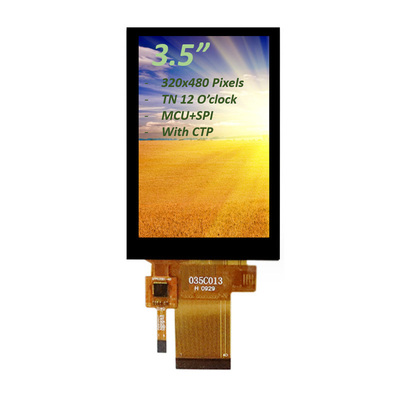3.5 inch TFT LCD-scherm met ILI9488 MCU-interface,3.5 inch capacitieve touch panel TFT LCD-scherm