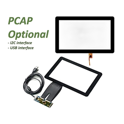 7 inch TFT-LCD-scherm met grote temperatuur RGB 1024x600 50pins HMI-scherm
