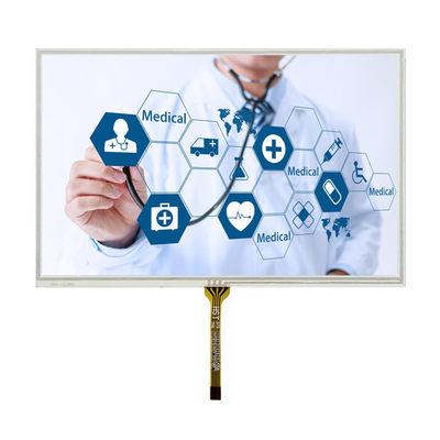 10.1 inch TFT-LCD-scherm 1280x800 resolutie met resistief aanraakpaneel