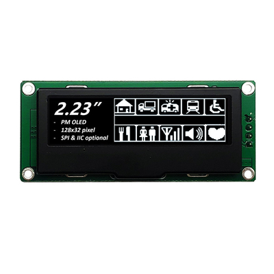 128x32 Dots OLED Graphic Display Module 2,23 inch SPI Interface