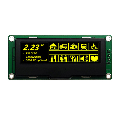128x32 Dots OLED Graphic Display Module 2,23 inch SPI Interface