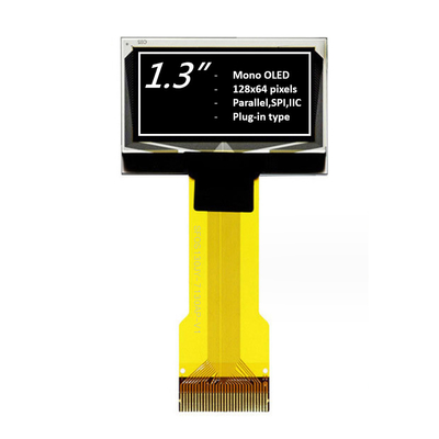 1.3 inch Monochrome OLED Display Module 128x64 Pixel Wit/Blauw Optioneel