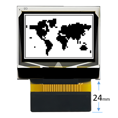 0.42 inch klein OLED-scherm 72x40 Grafische ZIF-verbinding SPI En IIC-interface
