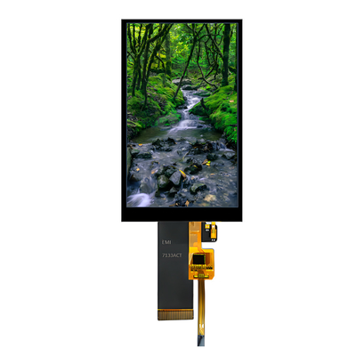 3.97-inch 4inch IPS PCAP TFT Display 480*800 Dots SPI/RGB Interface ZIF 40PIN