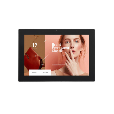 10.1 inch 1280*800 Wandmontage POE RS485 Android Tablet PC Gepersonaliseerd advertentie display