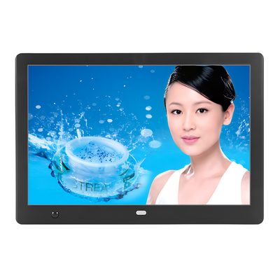 10.1 inch digitaal fotoraam IPS 1280x800 knopcontrole Automatische afspelen van gedraaide video's en afbeeldingen
