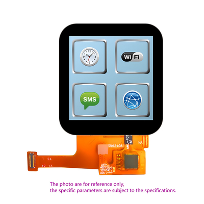 1.54 inch 320x320 vierkant TFT-scherm capacitieve touchscreen MIPI-interface